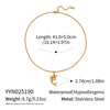 Women's Ocean Style Crab Dolphin Stainless Steel Necklace With Animal Zodiac Pattern And Electroplating Design
