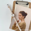 Women's Oval Dial Alloy Case Quartz Watch Simple Elegant Retro Style