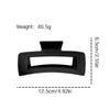 Women's Oversized Hair Clip Ps Material Simple Style Geometric Shape Handmade