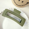 Women's Oversized Hair Clip Ps Material Simple Style Geometric Shape Handmade