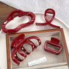 Women's Pc Handmade Handpainted Large Grab Clip Hair Accessories