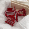Women's Pc Handmade Handpainted Large Grab Clip Hair Accessories