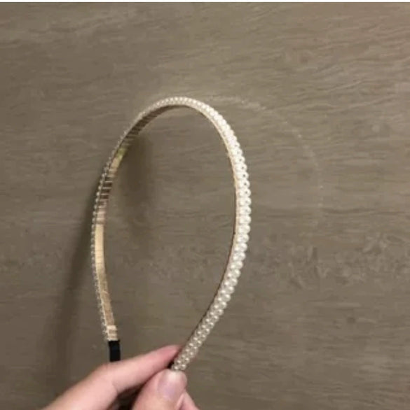 Women's Pearl Geometric Style Hair Band Hair Accessory Headdress