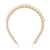 Women's Pearl Geometric Style Hair Band Hair Accessory Headdress