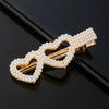 Women's Pearl Hairpin Set With Pearl Embellishment Simple Elegant Side Clip Hair Accessories