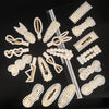 Women's Pearl Hairpin Set With Pearl Embellishment Simple Elegant Side Clip Hair Accessories