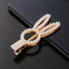 Women's Pearl Hairpin Set With Pearl Embellishment Simple Elegant Side Clip Hair Accessories