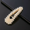 Women's Pearl Hairpin Set With Pearl Embellishment Simple Elegant Side Clip Hair Accessories