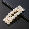 Women's Pearl Hairpin Set With Pearl Embellishment Simple Elegant Side Clip Hair Accessories