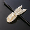 Women's Pearl Hairpin Set With Pearl Embellishment Simple Elegant Side Clip Hair Accessories