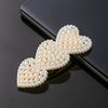 Women's Pearl Hairpin Set With Pearl Embellishment Simple Elegant Side Clip Hair Accessories