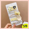 Women's Pearl Handmade Heart Hairpin Love Style