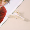 Women's Pearl Handmade Retro Fashion Geometric Hair Shark Clip