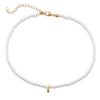 Women's Pearl Necklace With Alloy Love Pendant Geometric Pattern Highend Style