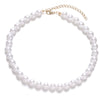 Women's Pearl Necklace With Alloy Love Pendant Geometric Pattern Highend Style