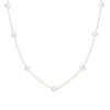Women's Pearl Necklace With Alloy Love Pendant Geometric Pattern Highend Style