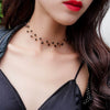 Women's Pearl Stacked High End Light Luxury Niche Necklace Jewelry Wholesale Alloy Micro Inlay Bamboo Chain