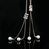 Women's Pearl Stacked High End Light Luxury Niche Necklace Jewelry Wholesale Alloy Micro Inlay Bamboo Chain