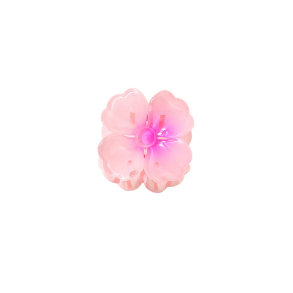 Women's Petals Hair Accessories Grab Clip With Flower Style And Paint Treatment