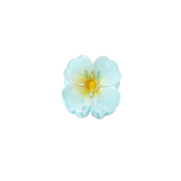Women's Petals Hair Accessories Grab Clip With Flower Style And Paint Treatment