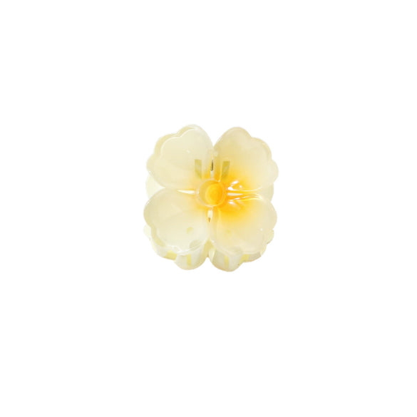 Women's Petals Hair Accessories Grab Clip With Flower Style And Paint Treatment