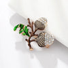 Womens Pine Cone Oil Hazelnut Pine Nuts  Alloy Brooches Dr190505120131