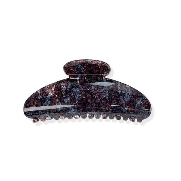 Women's Plastic And Resin Geometric Hair Claw Clip With Baking Paint Finish
