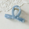Women's Plastic And Resin Hair Clip Fashion Ol Style Ink Texture Polish Processed