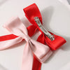 Women's Plastic And Resin Handmade Bow Spring Clip Hairpin Hair Accessories