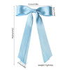 Women's Plastic And Resin Handmade Bow Spring Clip Hairpin Hair Accessories