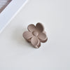 Women's Plastic And Resin Handmade Floral Hair Accessories Flower Grab Clip
