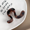 Women's Plastic And Resin Handmade Simple Geometric Hairpin And Shark Clip Hair Accessories