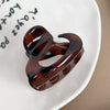 Women's Plastic And Resin Handmade Simple Geometric Hairpin And Shark Clip Hair Accessories