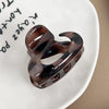 Women's Plastic And Resin Handmade Simple Geometric Hairpin And Shark Clip Hair Accessories