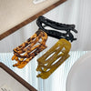 Women's Plastic And Resin Oval Fashion Hairpin Headwear Hair Accessories