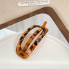 Women's Plastic And Resin Oval Fashion Hairpin Headwear Hair Accessories