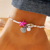Women's Plastic And Resin Sea Star Shell Conch Bead For Summer Beach Holiday