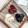 Women's Plastic And Resin Simple Geometric Handmade Pumpkin Grab Clip Hairpin Headwear