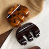 Women's Plastic And Resin Simple Geometric Handmade Pumpkin Hair Clip Hair Accessory
