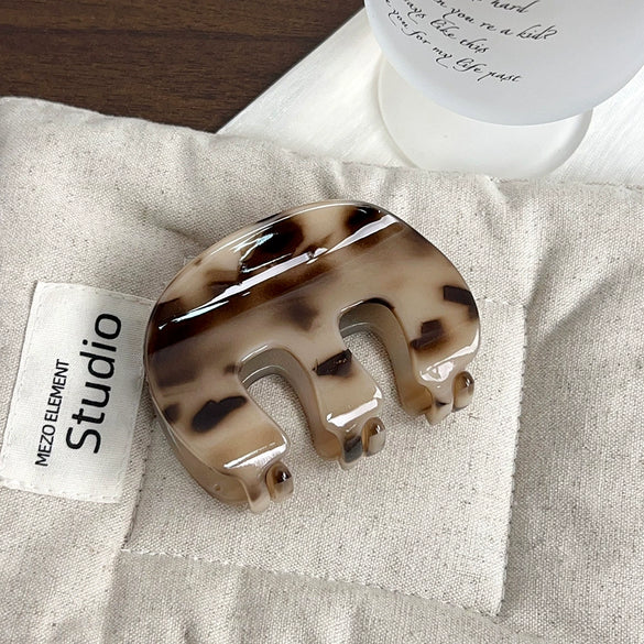 Women's Plastic And Resin Simple Geometric Handmade Pumpkin Hair Clip Hair Accessory