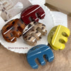 Women's Plastic And Resin Simple Geometric Handmade Pumpkin Hair Clip Hair Accessory