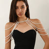 Women's Plastic Geometric Body Chain Waist Chain Shoulder Chain With Butterfly Decoration And Electroplating Design