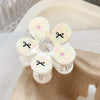 Women's Plastic Handmade Fresh Flower Hair Accessories Plaid Cherry Hairpin And Shark Clip