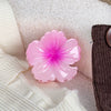 Women's Plastic Handmade Small Fresh Curly Heart Flower Grip Hairpin Hair Accessories