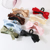 Women's Plastic Handmade Sweet Bow Hair Accessory Shark Clip