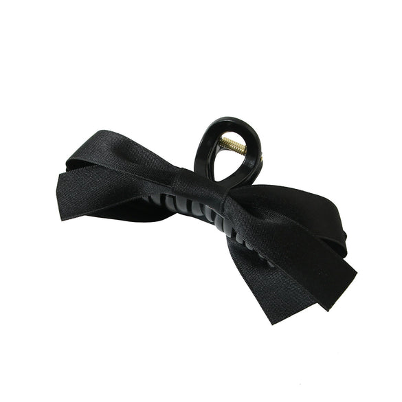 Women's Plastic Handmade Sweet Bow Hair Accessory Shark Clip