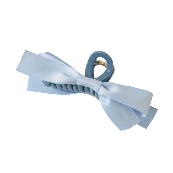 Women's Plastic Handmade Sweet Bow Hair Accessory Shark Clip