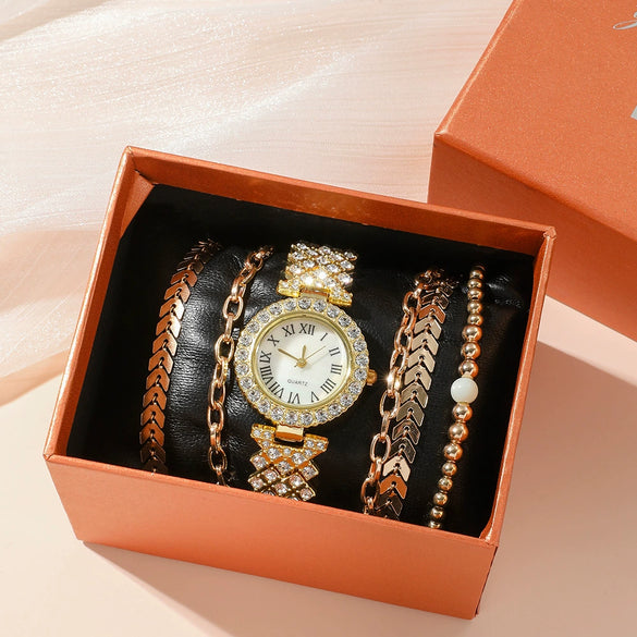 Women's Plastic Quartz Watch With Wine Barrel Shape Dial And Spiral Crown In Leisure Style