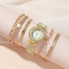 Women's Plastic Quartz Watch With Wine Barrel Shape Dial And Spiral Crown In Leisure Style