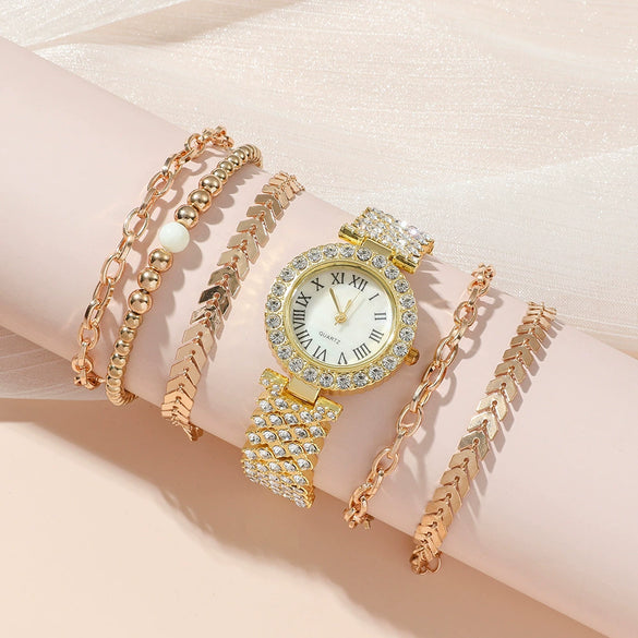 Women's Plastic Quartz Watch With Wine Barrel Shape Dial And Spiral Crown In Leisure Style